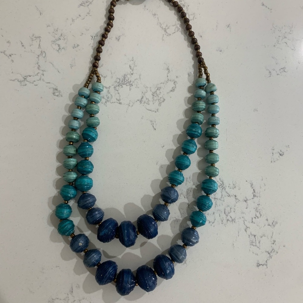 Noonday Paper Bead Necklace